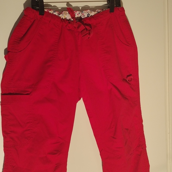 KATHY PETERSON, RED PANTS, SIZE L - Picture 4 of 12